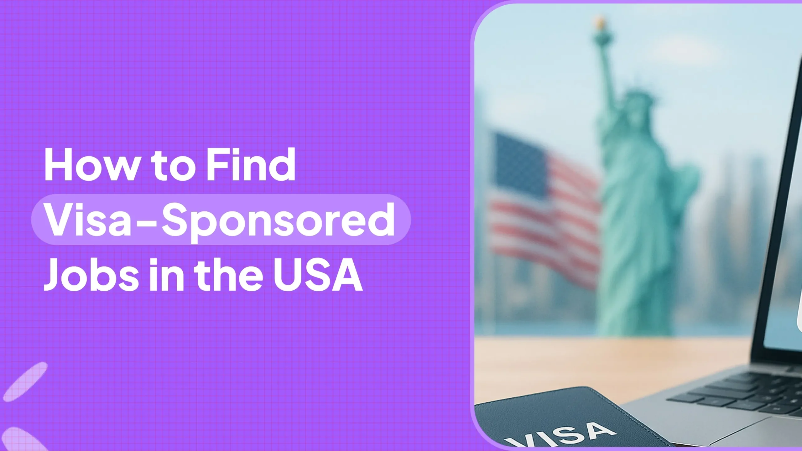 How to Find Visa-Sponsored Jobs in the USA (With AI Tools)