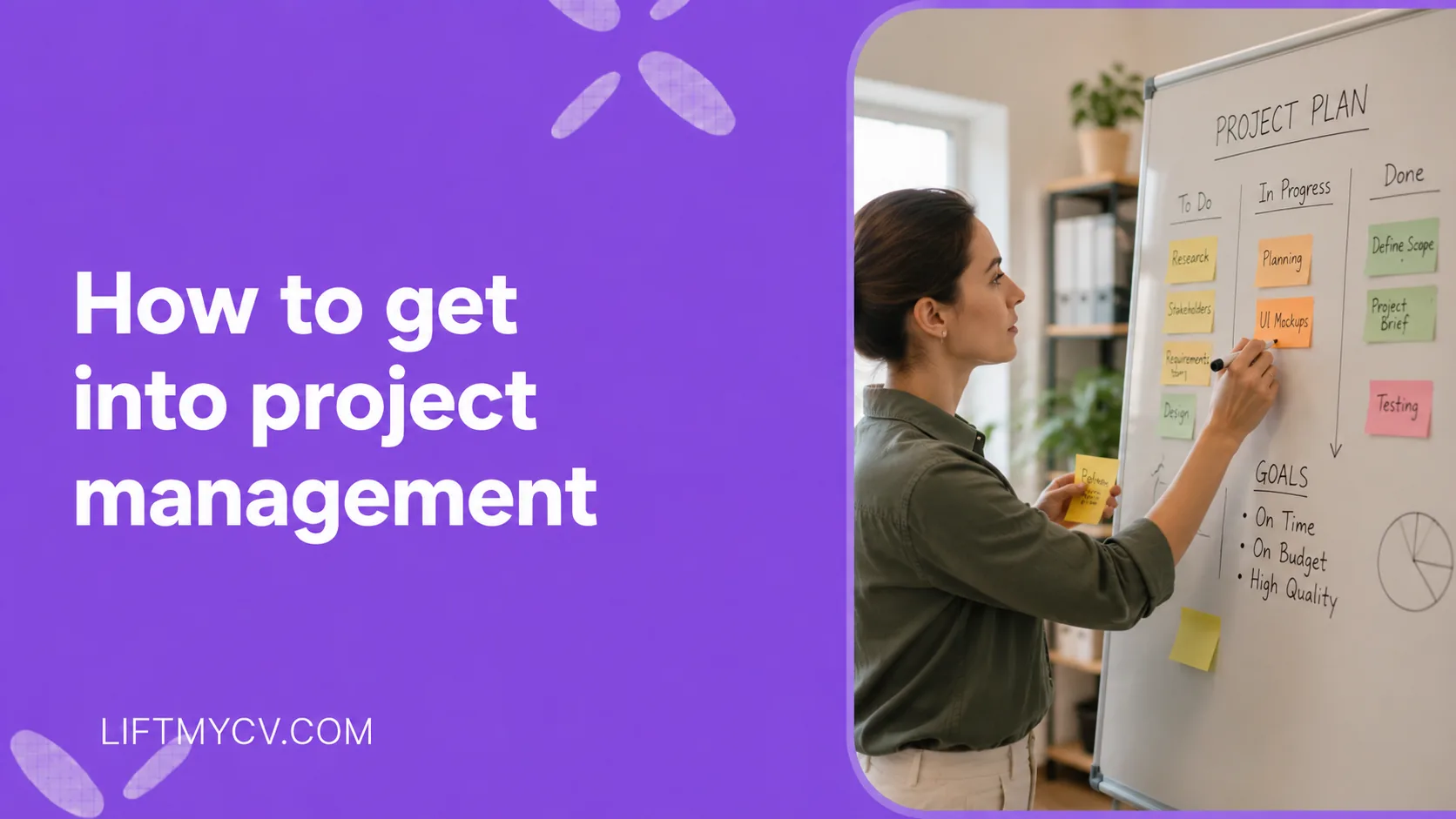 How to get into project management without prior project manager experience