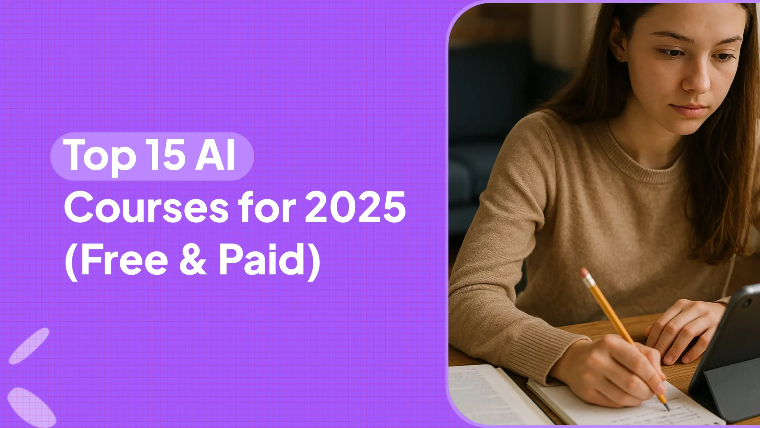Top 15 Artificial Intelligence Courses for 2025 (Free & Paid)