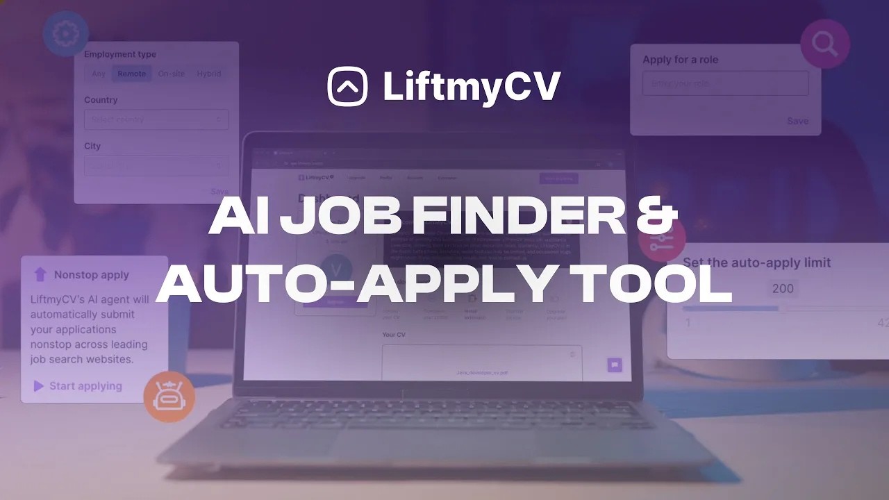 LiftmyCV Chrome Extension demo cover