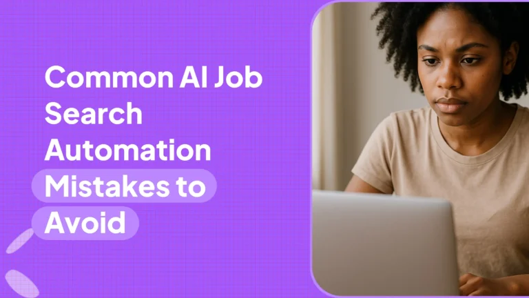Common AI Job Search Automation Mistakes to Avoid
