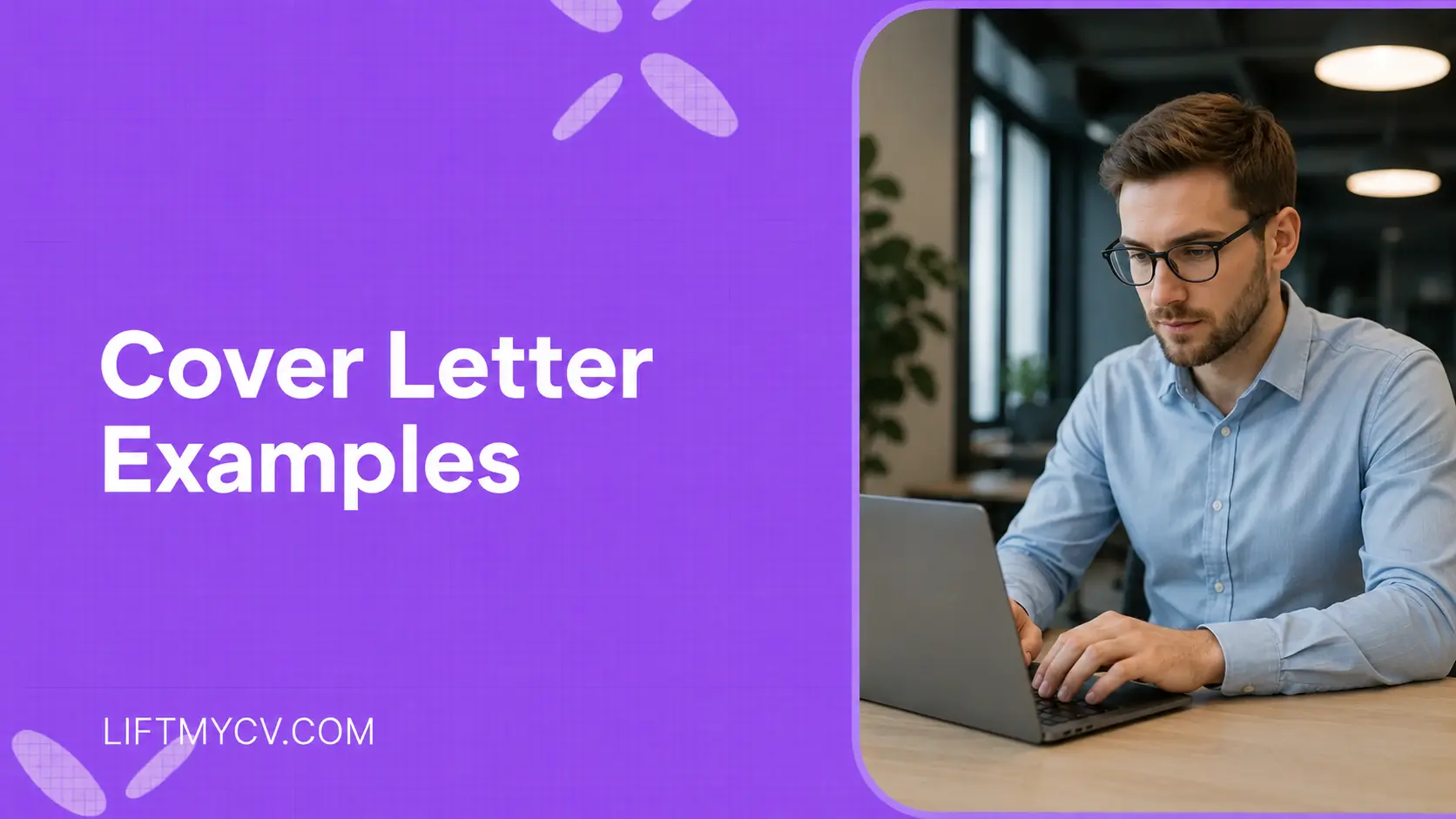 Cover letter examples and templates for a job application